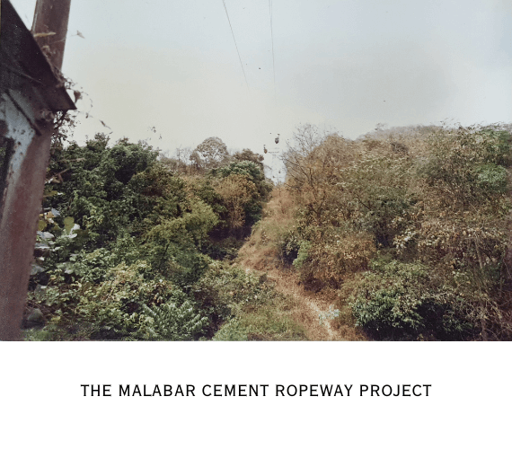 malabar cement ropeways project
