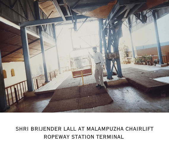 malapuzha chairlift ropeway station